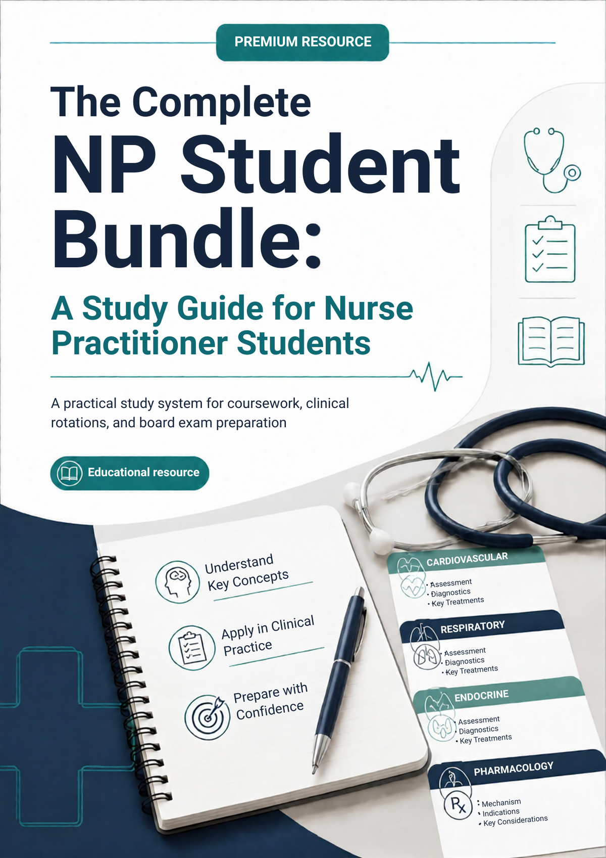 The Complete NP Student Bundle: A Study Guide for Nurse Practitioner Students